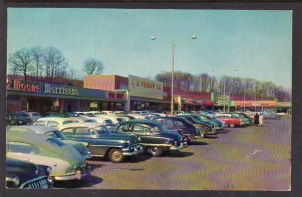 Shopping Center Hamden CT Postcard 5786