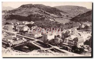 La Bourboule Old Postcard Casino and hotels
