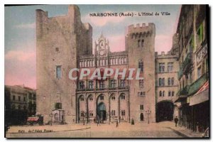 Old Postcard Narbonne The City Hotel