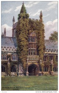 Founders' Tower, Magdalen College, OXFORD (Oxfordshire), England, UK, 1900-1910s