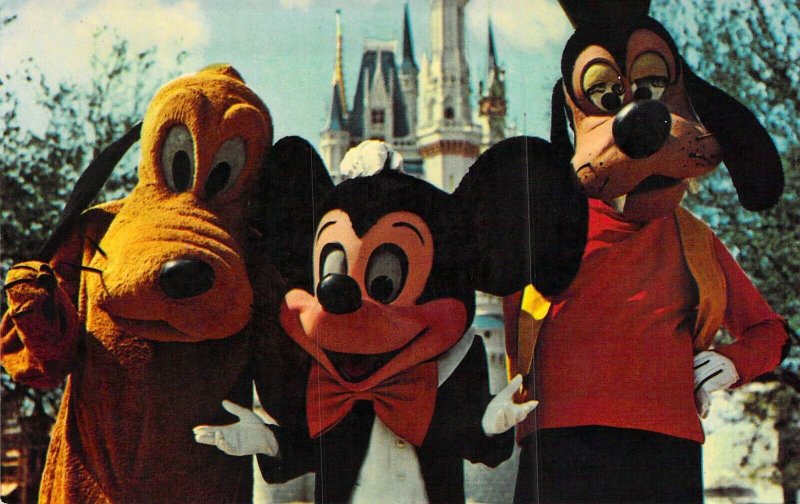 Walt Disney World, 01110236, Welcome,  Magic Kingdom  Old Postcard