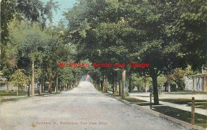 6 Postcards, Rockford Illinois, Various Scenes, Post Office-Elk's Club