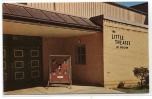 Little Theater of Jackson Mississippi MS 1960s postcard