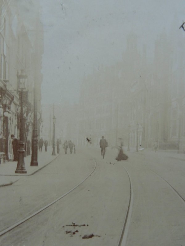 Leicester GALLOWTREE GATE c1904 RP Postcard