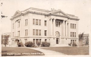 J43/ Twin Falls Idaho RPPC Postcard c1920s Court House Building  220