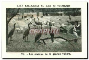 Image Vincennes zoological Wood Park birds of the large aviary