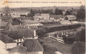 BF16186 paray le monial s et l jardin de la visitation e france front/back image