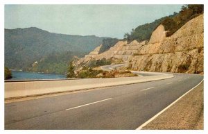 Postcard HIGHWAY SCENE Asheville North Carolina NC AR5375