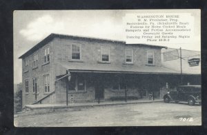 BECHTELSVILLE PENNSYLVANIA PA. WASHINGTON HOUSE HOTEL VINTAGE POSTCARD