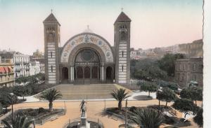 BF18694 oran la cathedrale et la statue de jeanne d algeria  front/back image
