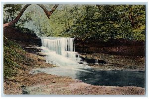 1905 Spruce Glen Waterfalls River Creek Meriden Connecticut CT Unposted Postcard