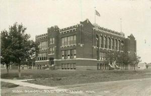MN, Red Lake Falls, Minnesota, High School, No. 7611, RPPC
