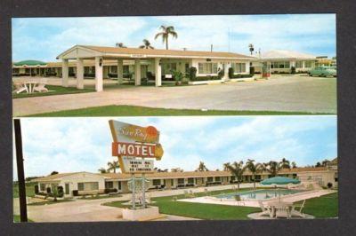 FL Sun Ray Motel WEST FROSTPROOF FLORIDA Postcard PC