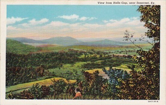 View From Halls Gap Somerset Kentucky