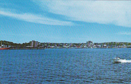 Canada Dartmouth Seen From Halifax Harbour Nova Scotia