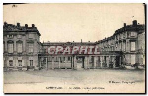 Old Postcard Compiegne Palace Main Facade