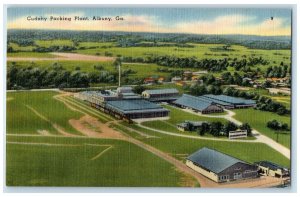 c1940 Aerial View Cudahy Packing Plant Building Albany Georgia Vintage Postcard