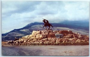 Postcard - Buffalo Bill, The Scout - Cody, Wyoming