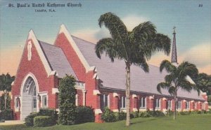 Florida Tampa Saint Paul's United Lutheran Church 1950