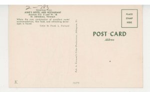 VT - St. Johnsbury. Aime's Motel & Restaurant