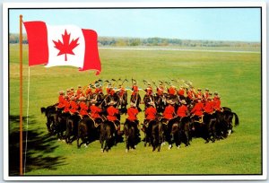 M-80947 Mountie Horse Circle Royal Canadian Mounted Police Canada