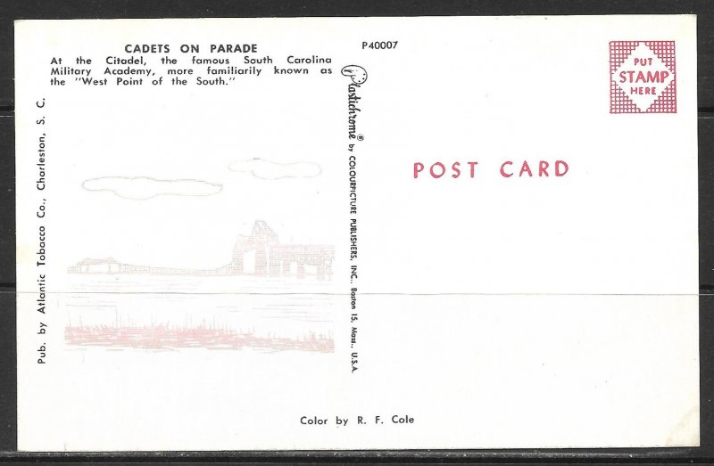 South Carolina, Charleston - Cadets On Parade - [SC-022]