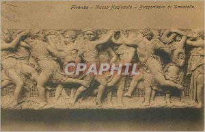 Old Postcard FIRENZA-Museo Nazionale di Donatello-BASSORILIEVO