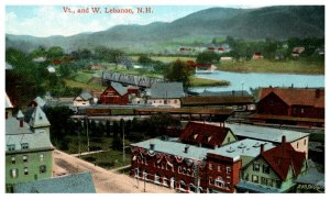 Vermont  White River Junction  Aerial View