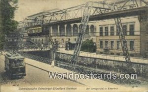 Schwebebahn Vohwinkel Elberfeld Barmen Swizerland 1912 