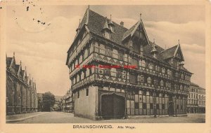 Germany, Braunschweig, Alte Waage, 1913 PM, Stamp, Erich Baxmann No 13