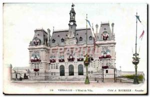 Old Postcard The City of Versailles Hotel Versailles Cliche Bourdier