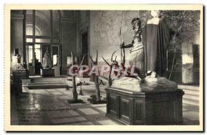 Old Postcard Tervuren Museum of Congo Belge Salle Des Bois