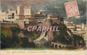 Old Postcard MONTE CARLO PALACE OF PRINCE
