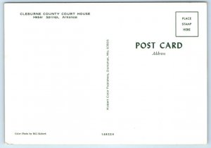 HEBER SPRINGS, Arkansas AR ~ CLEBURNE COUNTY COURT HOUSE 4x6 Postcard