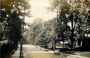 1920s Ben Avon Pennsylvania Forest Avenue RPPC Postcard 26-507