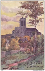 La Cathedrale, Soissons (Aisne), France, 1900-1910s