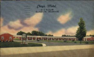 Clay's Motel - Glasgow, Delaware DE  