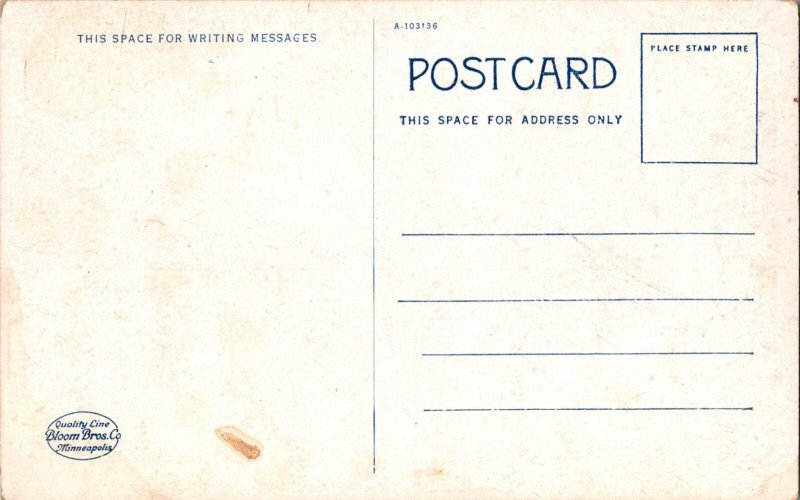 Vintage Postcard Marble Temple Mammoth Cave, Kentucky KJ11