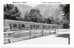 Postcard Hide-Away Motel in Provo, Utah