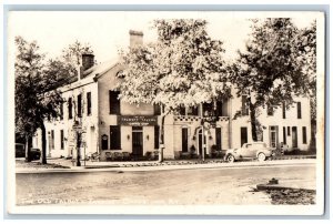 Bardstown Kentucky KY Postcard RPPC Photo The Old Talbott Tavern Car Cline