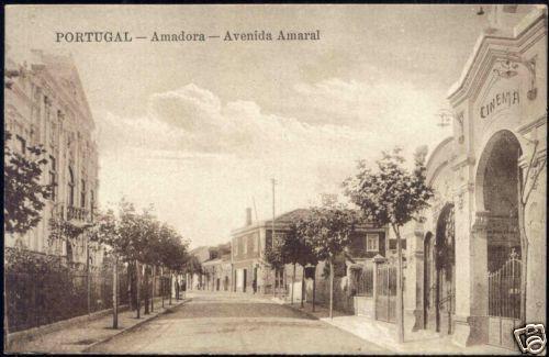 portugal, AMADORA, Avenida Amaral, CINEMA (ca. 1910)