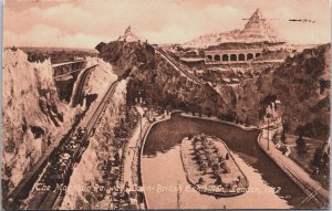 UK The Mountain Railway Latin British Exhibition London 1912 Postcard C106