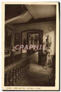 Old Postcard Colmar Bartholdi Museum Hall the st Floor