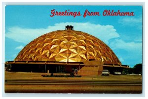 c1950's Greetings From Oklahoma City Oklahoma OK Vintage Postcard 