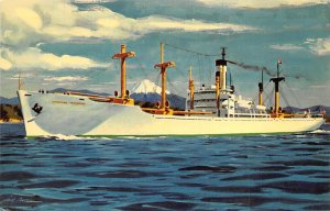 SS Hong Kong Transport Hamburg-American Line Ship 