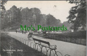 Derbyshire Postcard - The Arboretum, Derby    RS25759