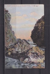 VICTORIA, WARRNAMBOOL, BEACH OUTSIDE MOUTH OF HOPKINS RIVER, 1906 ppc., used.