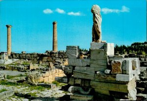 MIN0222 libya cyrene archeological site roman ruins archeology 