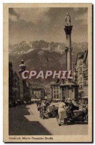 Old Postcard Innsbruck Maria Theresien Strabe
