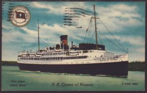SS Queen of Nassau Postcard